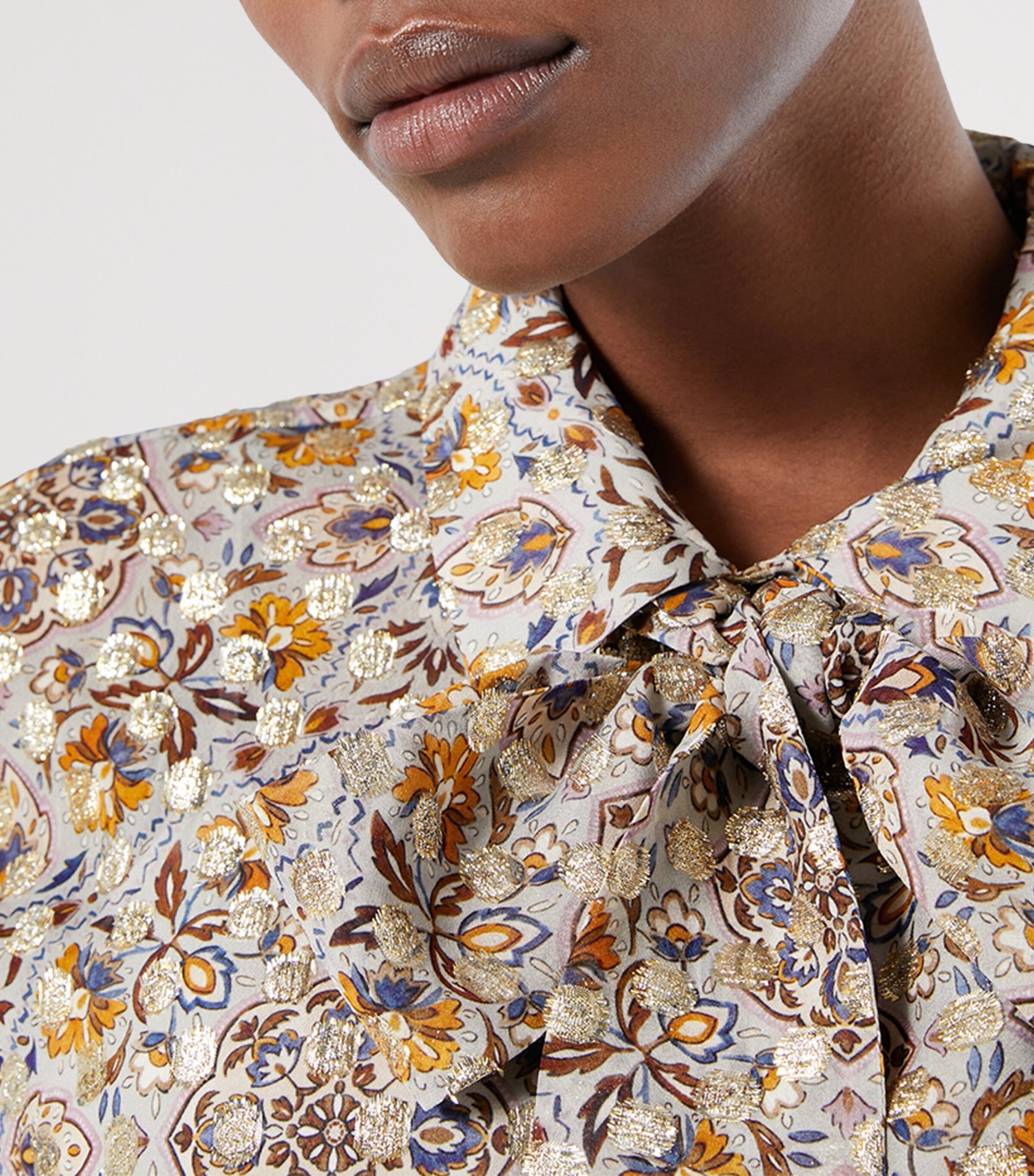 Marina Rinaldi Pink Printed Larix Midi Dress