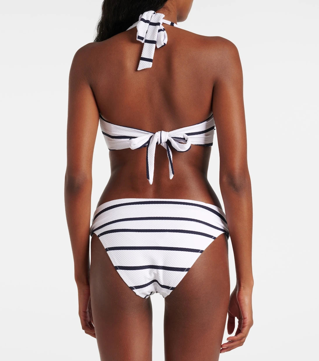 Heidi Klein - Fold Over striped bikini bottom