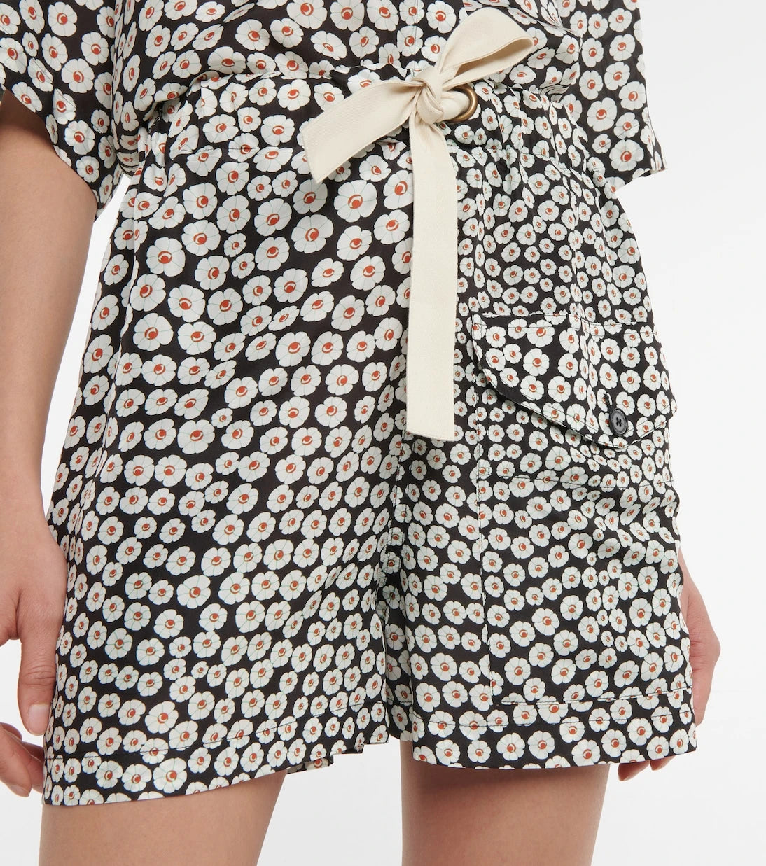 Stella McCartney - Printed cotton shorts