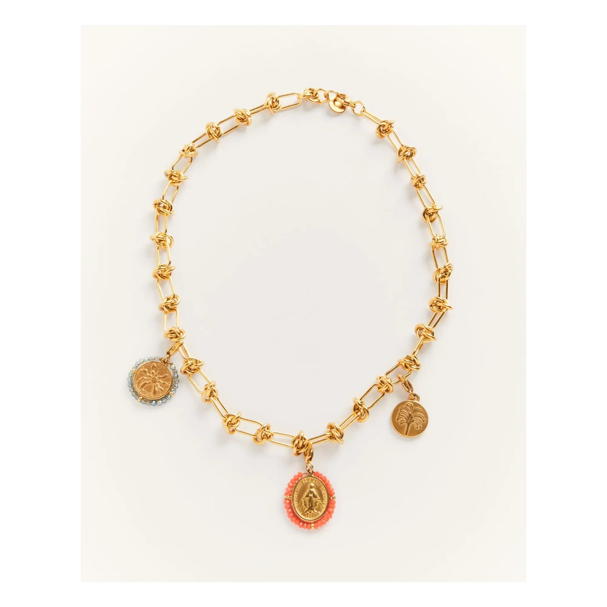 Palas - Sous Les Palmiers necklace | Gold