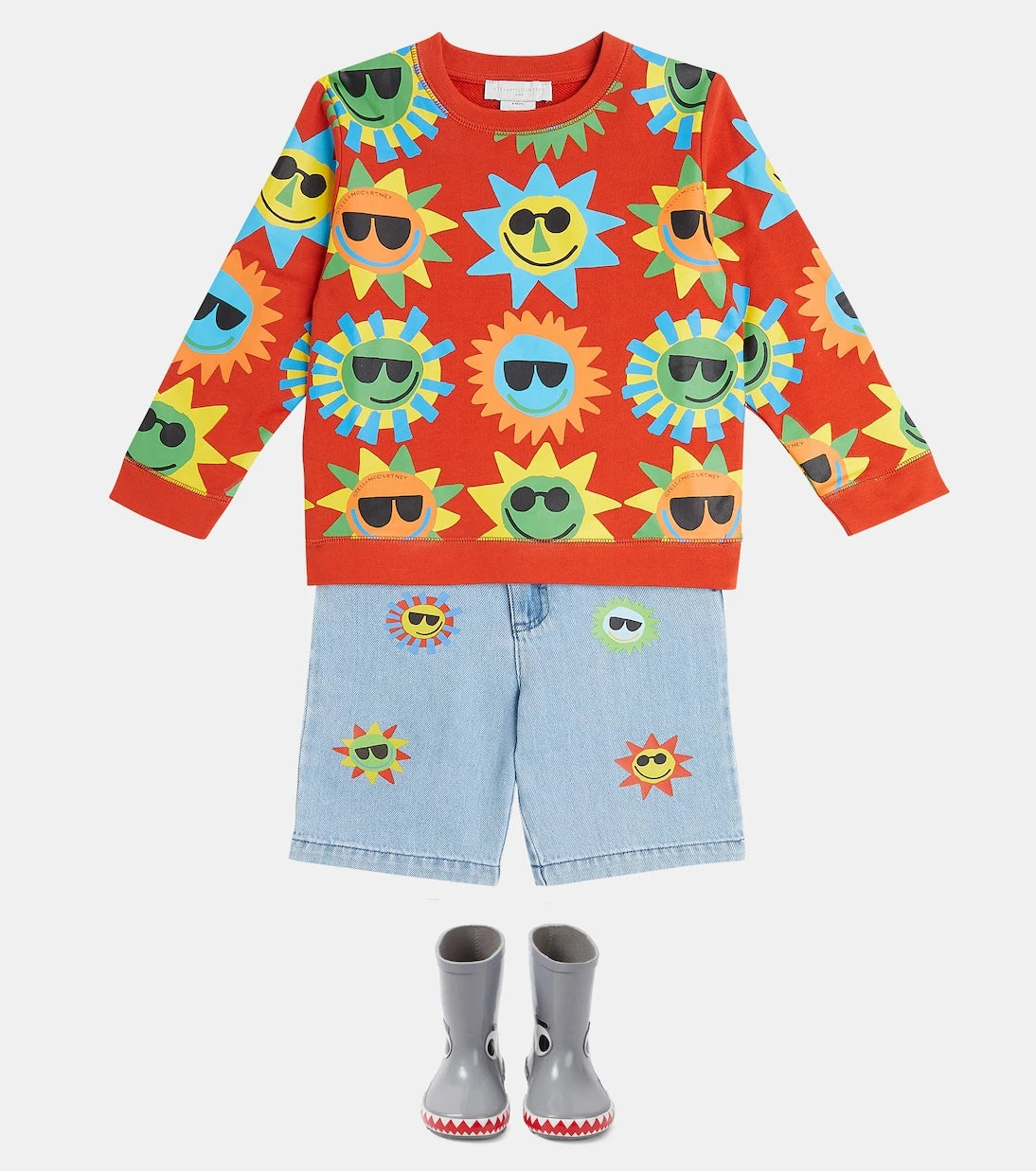 Stella McCartney Kids - Printed cotton jersey sweatshirt