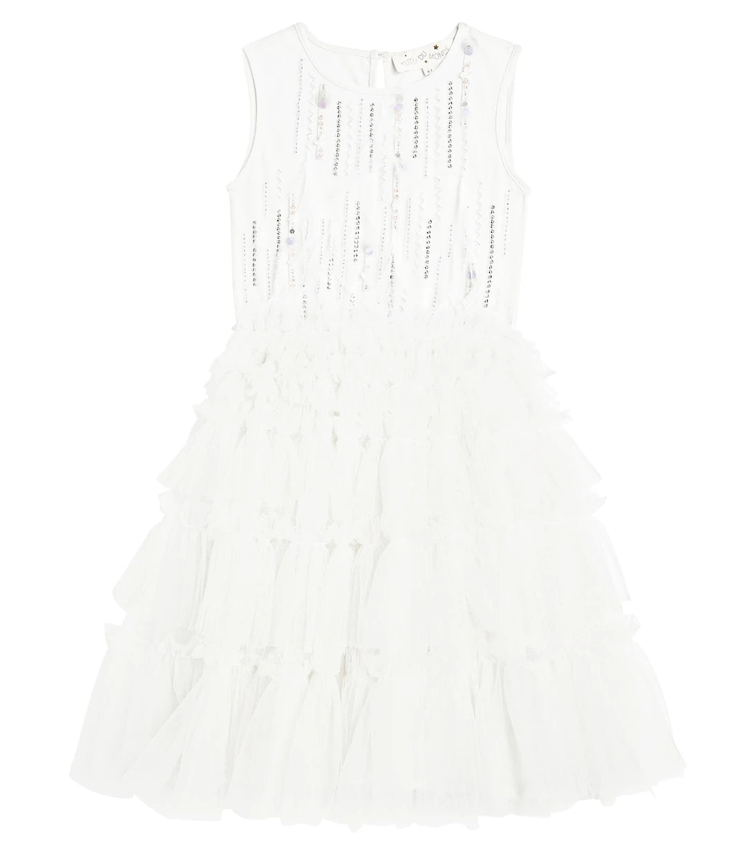 Tutu Du Monde - Dauphinette embellished tulle dress