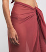 AWAY THAT DAY Burgundy Santorini Sarong