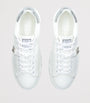 Leather Greca Medusa Sneakers