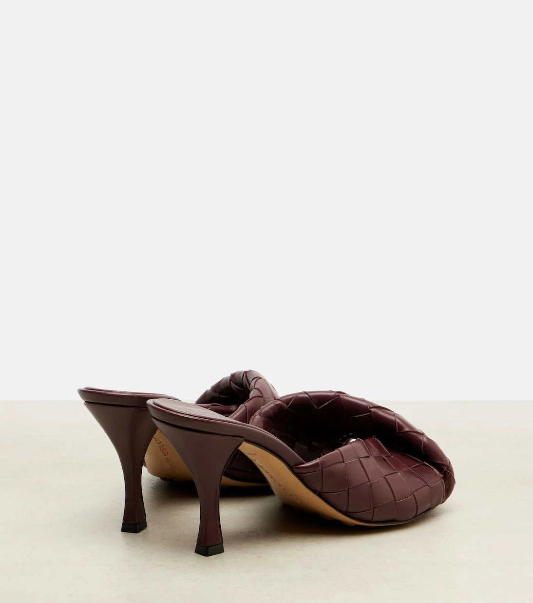 Bottega Veneta - Blink 80 Intrecciato leather mules