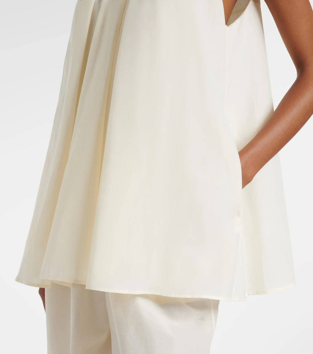 Loulou de Saison - Liao cotton and silk top
