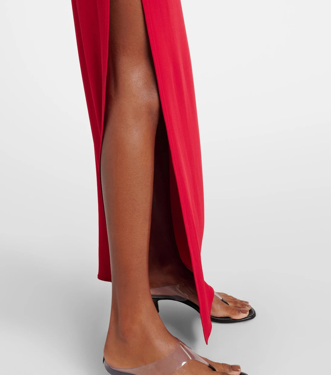 Magda Butrym - Floral-appliqué draped gown