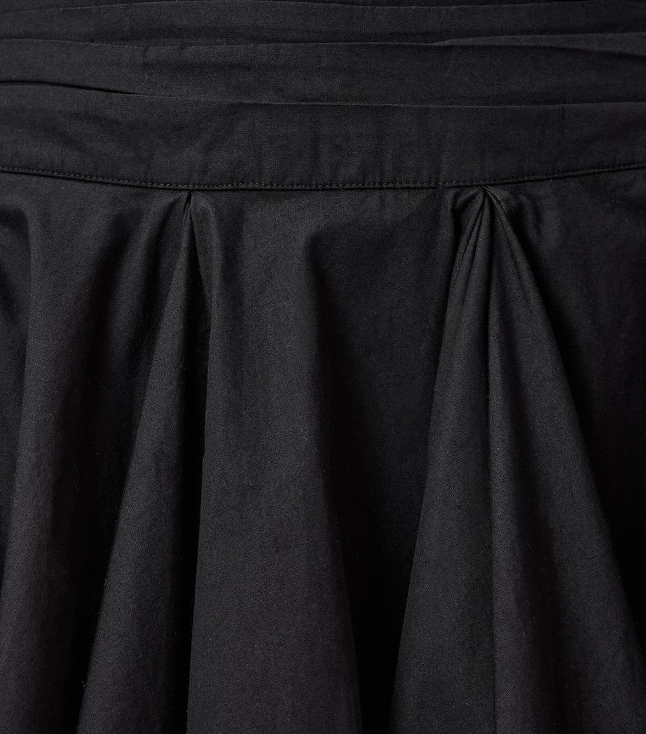 Black Tulip Mini Skirt