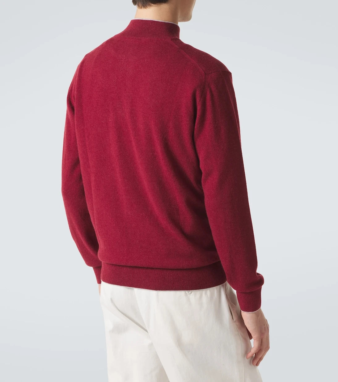 Eleventy - Cashmere half-zip sweater