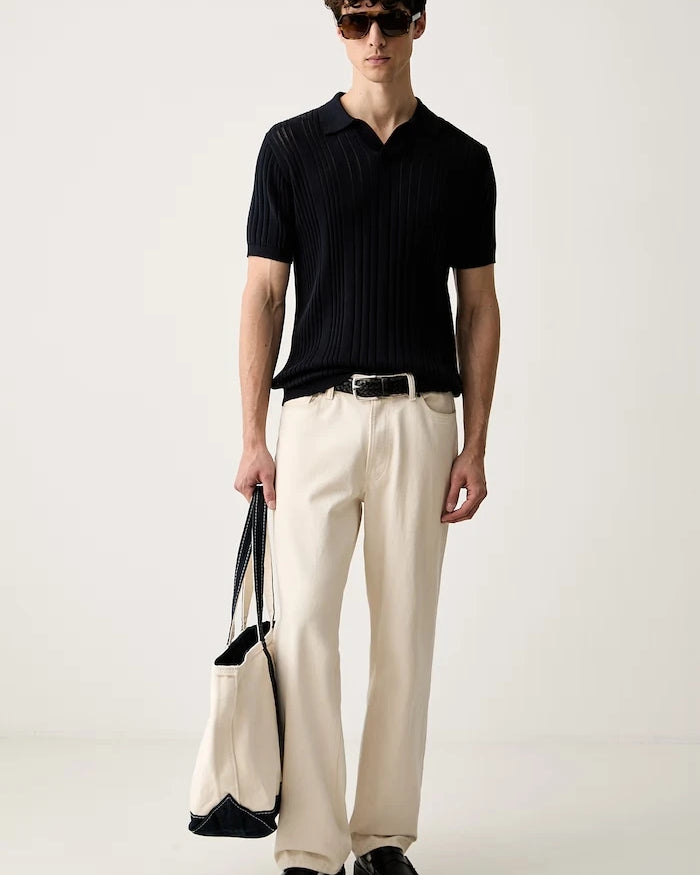Karl Lagerfeld pamuklu erkek polo tişört
