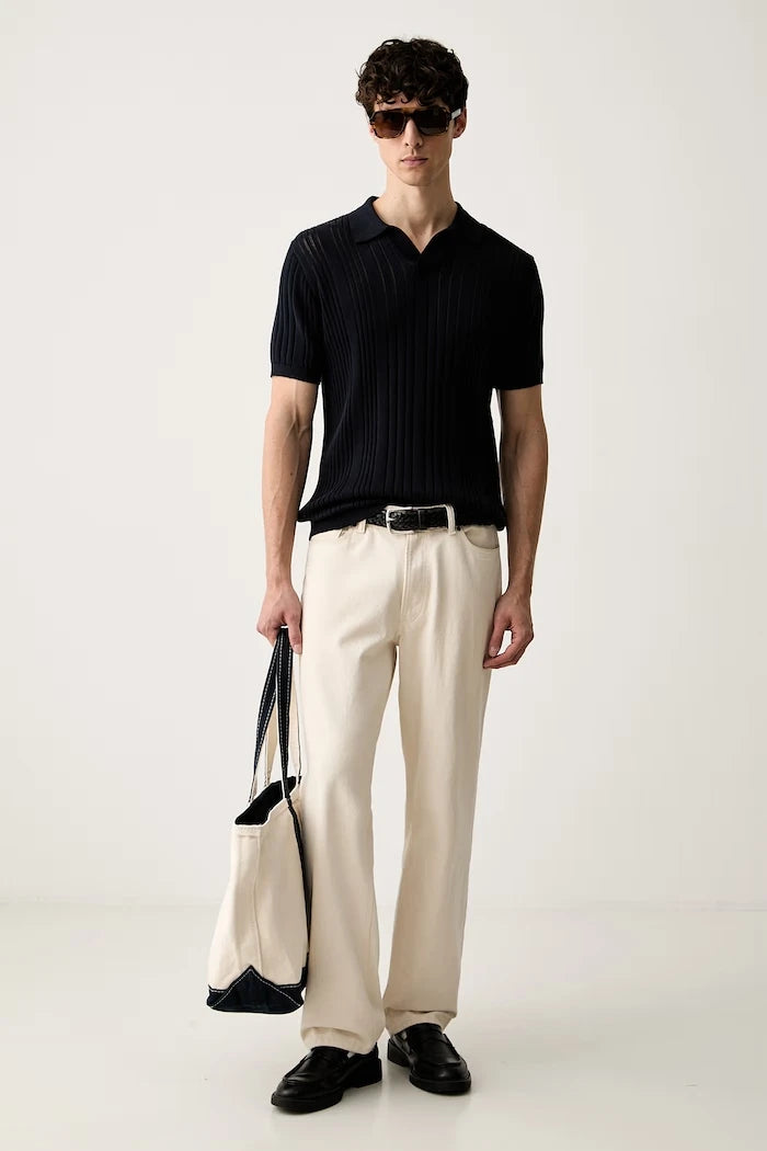 Karl Lagerfeld pamuklu erkek polo tişört