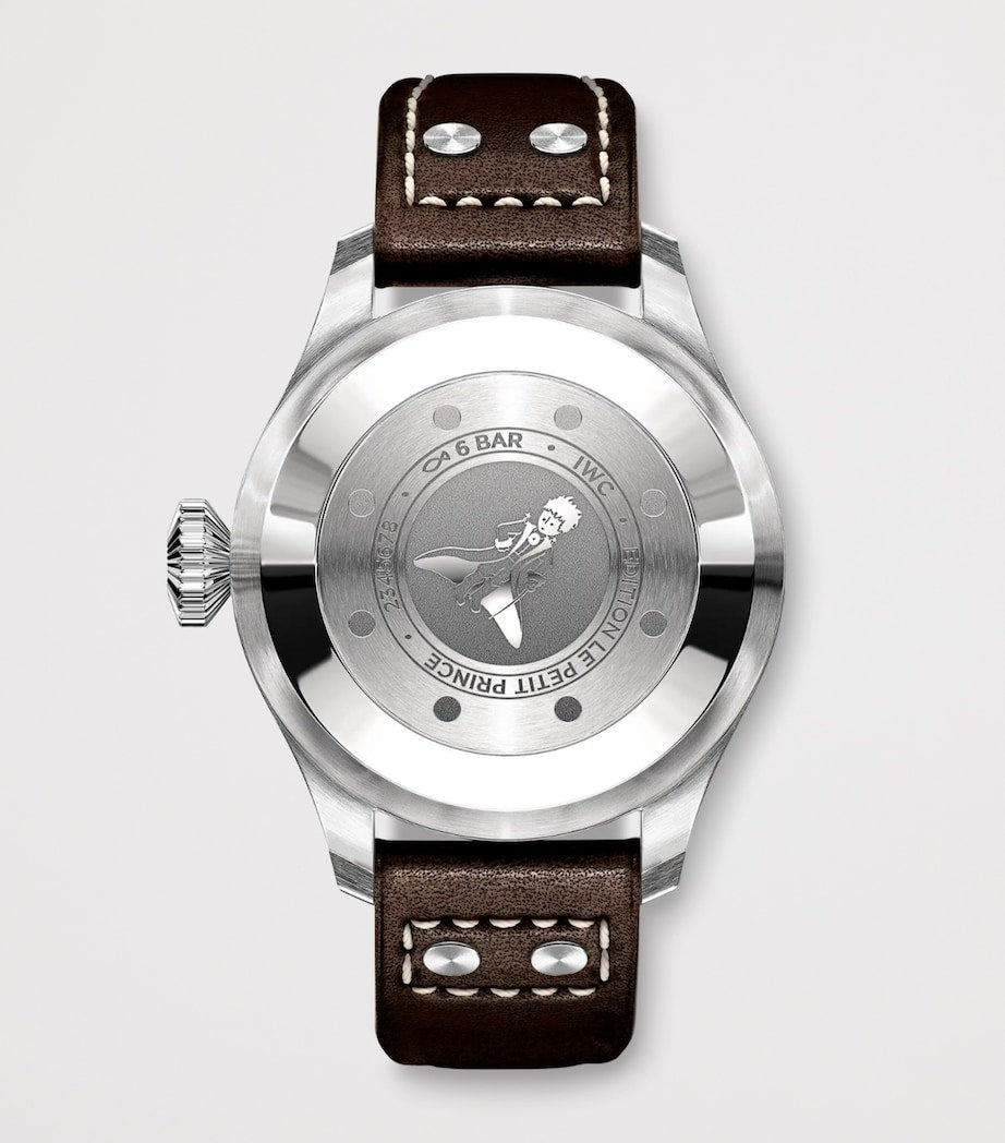 IWC Schaffhausen Stainless Steel Big Pilot’s Petit Prince Watch 46mm