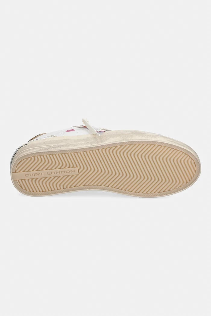 Crime London SK8 DELUXE WEDGE Kadın Deri Sneakers