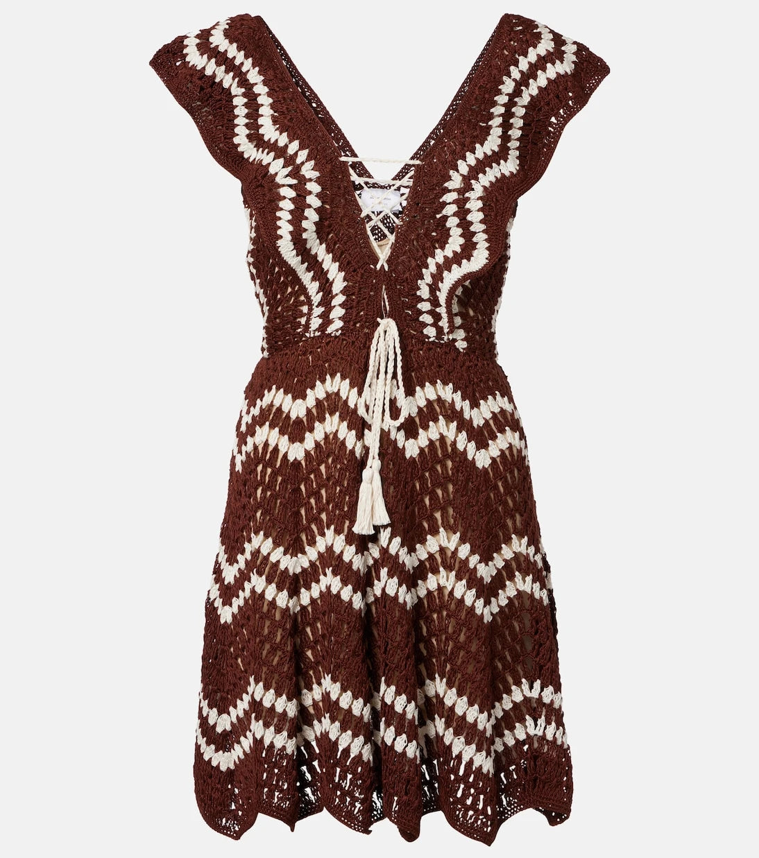 Anna Kosturova - Melissa crochet cotton minidress