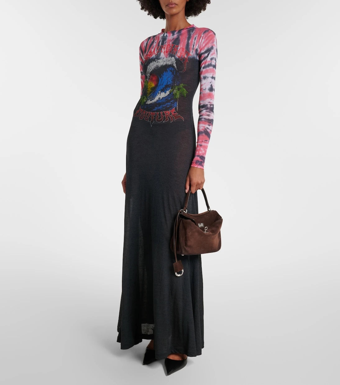 Balenciaga - Rodeo Mini suede top-handle bag