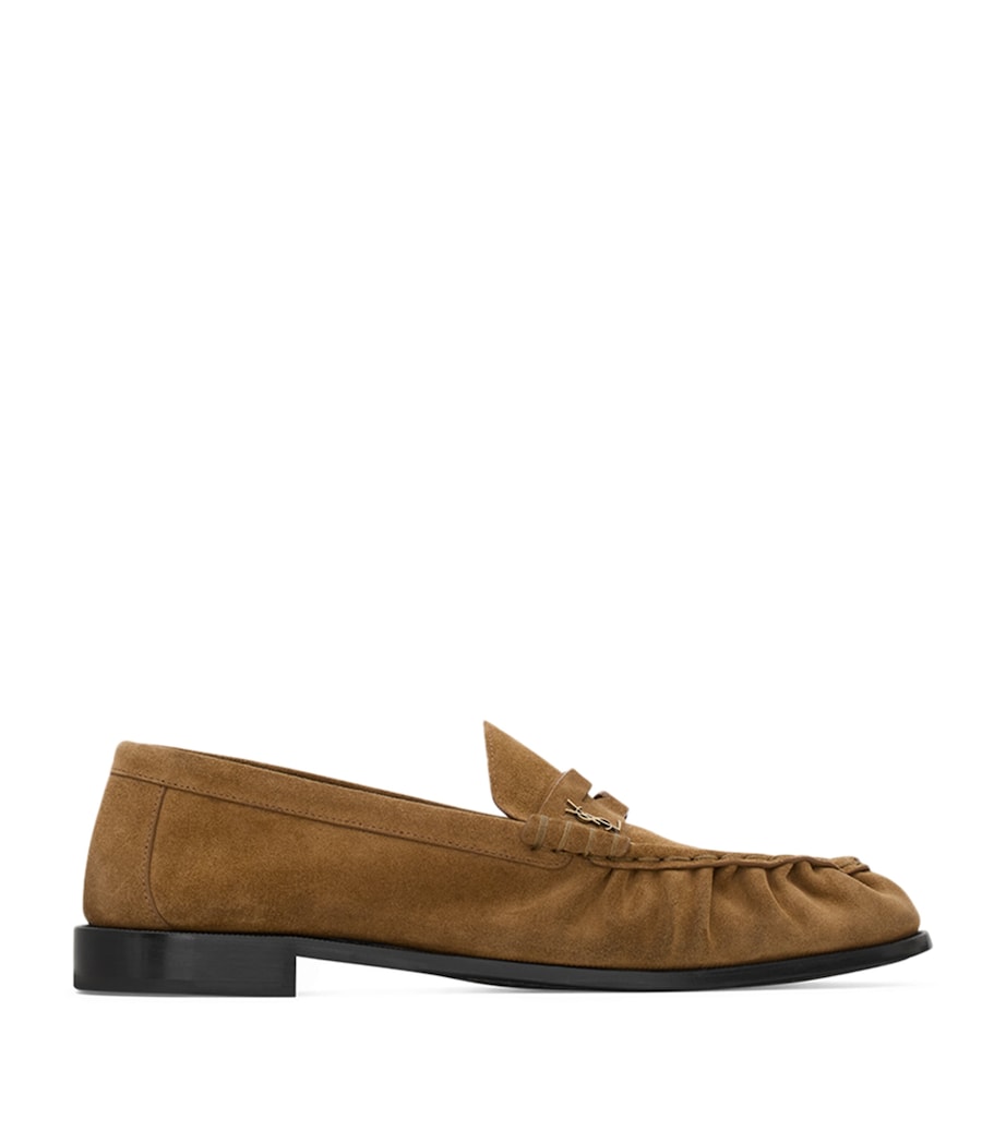 Saint Laurent Suede Le Loafers