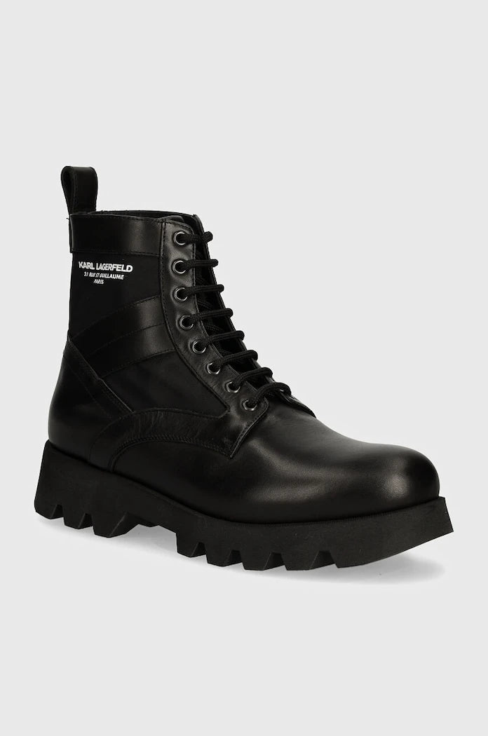 Кожени туристически обувки Karl Lagerfeld Terra