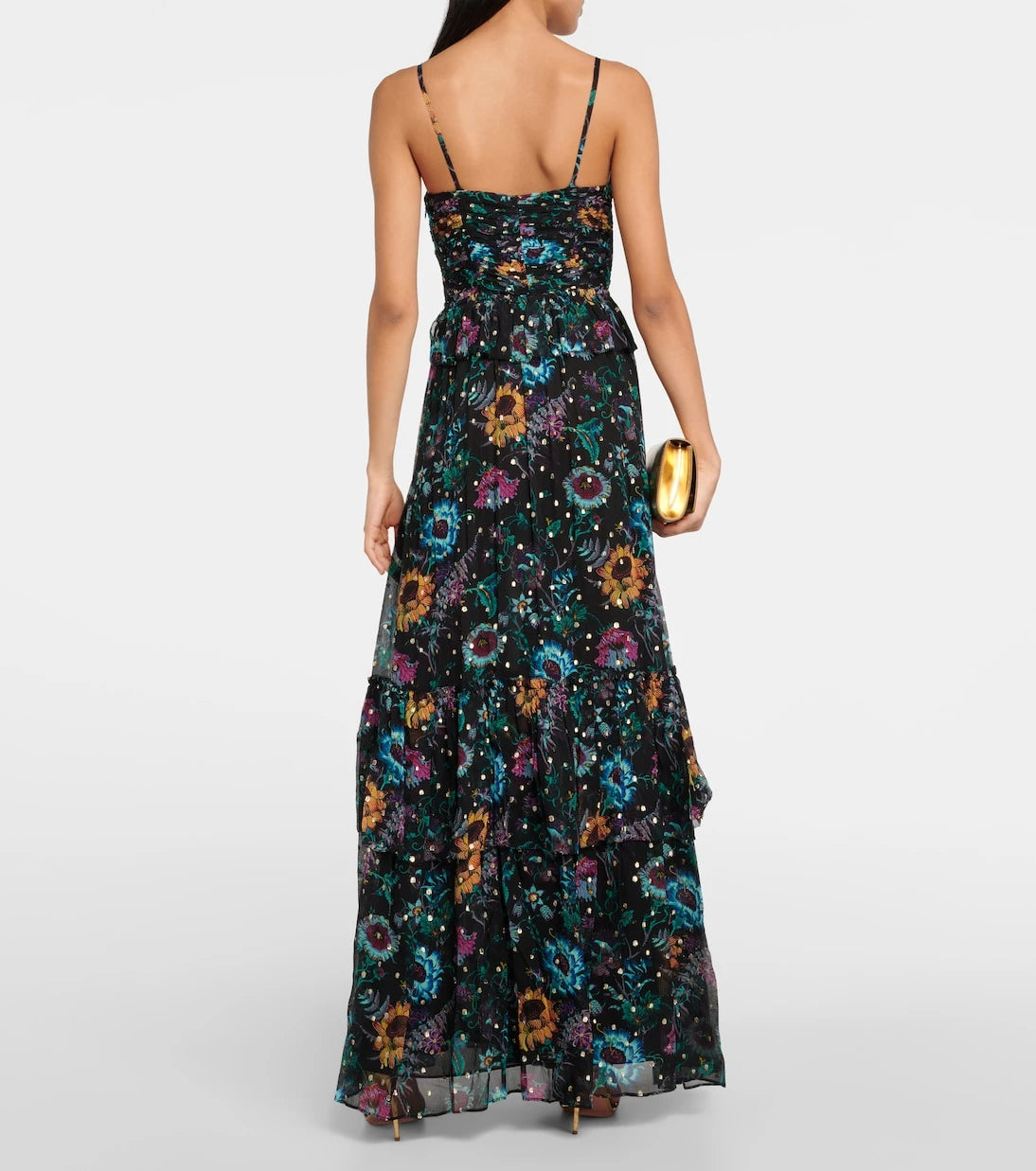 Ulla Johnson - Colette ruffled silk maxi dress