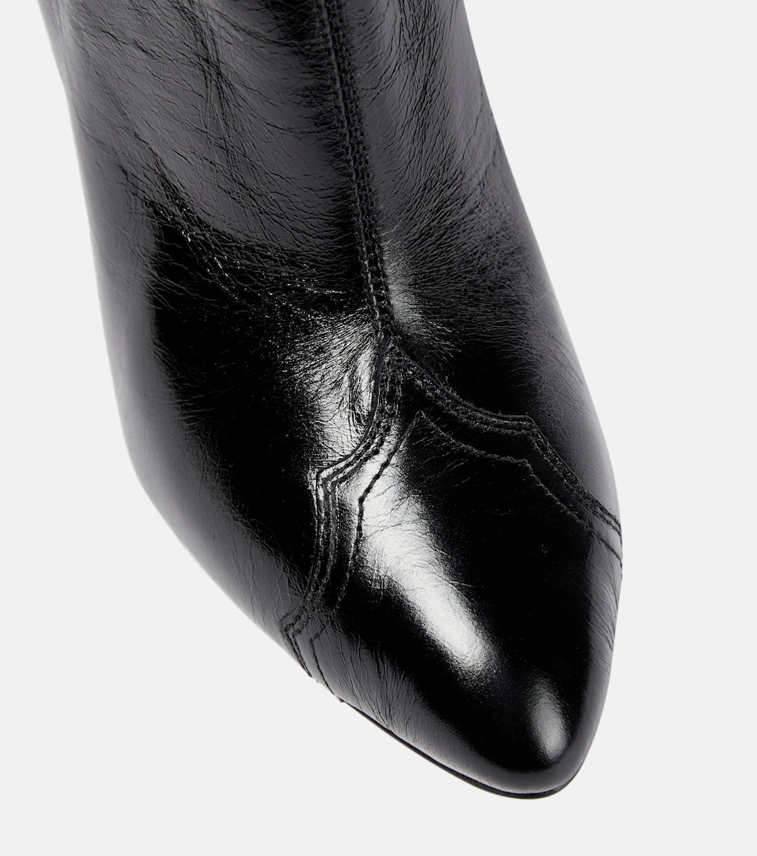 Isabel Marant - Dytho crinkled leather ankle boots