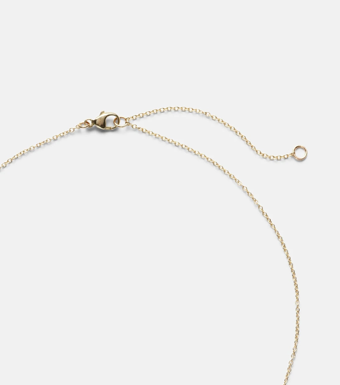 Stone and Strand - 14kt gold charm necklace with diamonds
