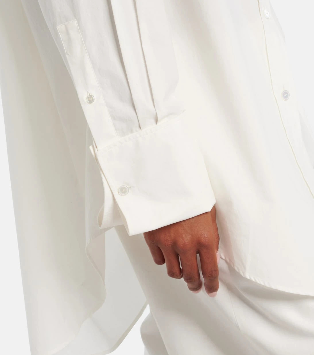 The Row - Ment cotton poplin shirt