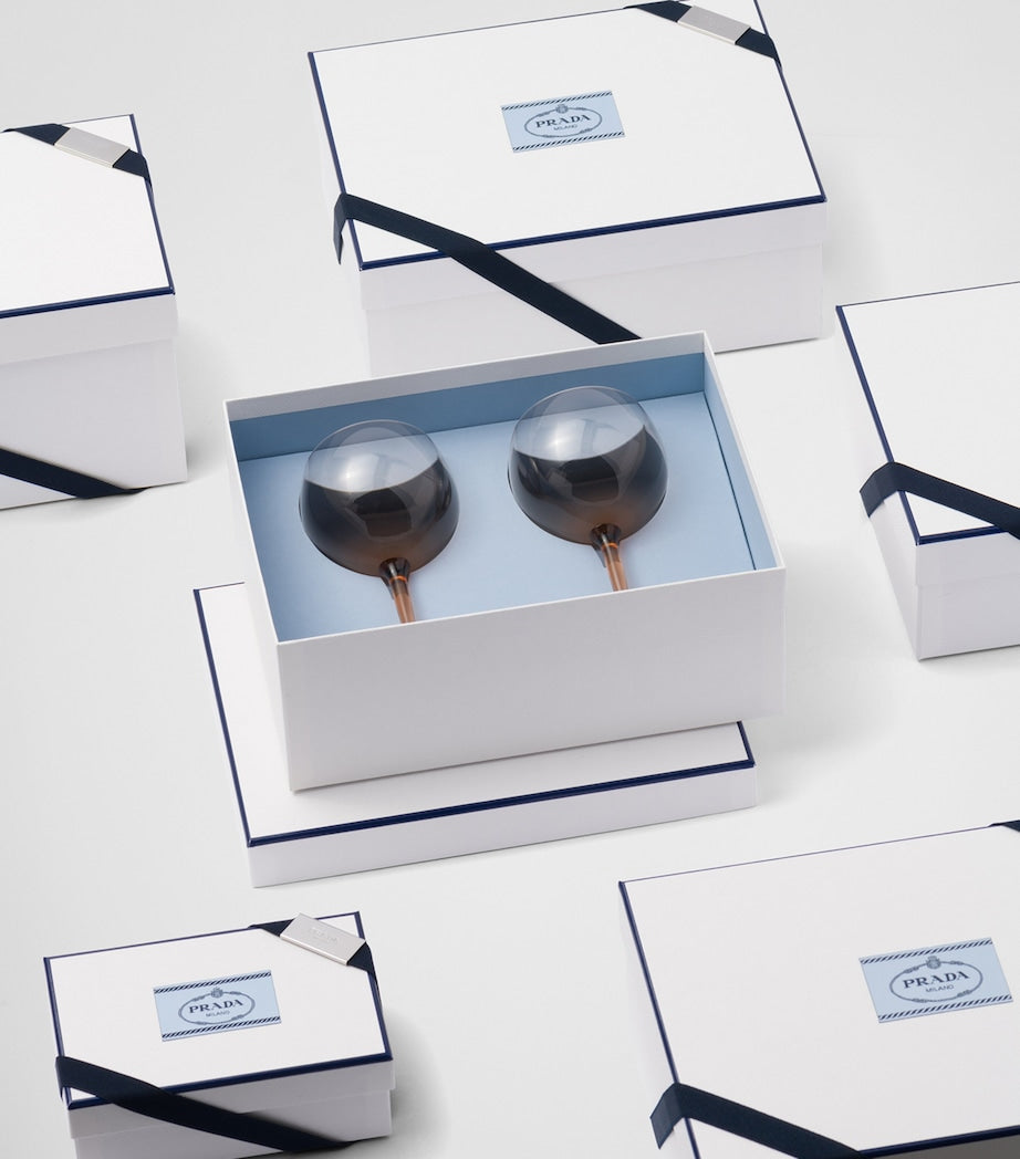 Set of 2 New York Red Wine Glasses