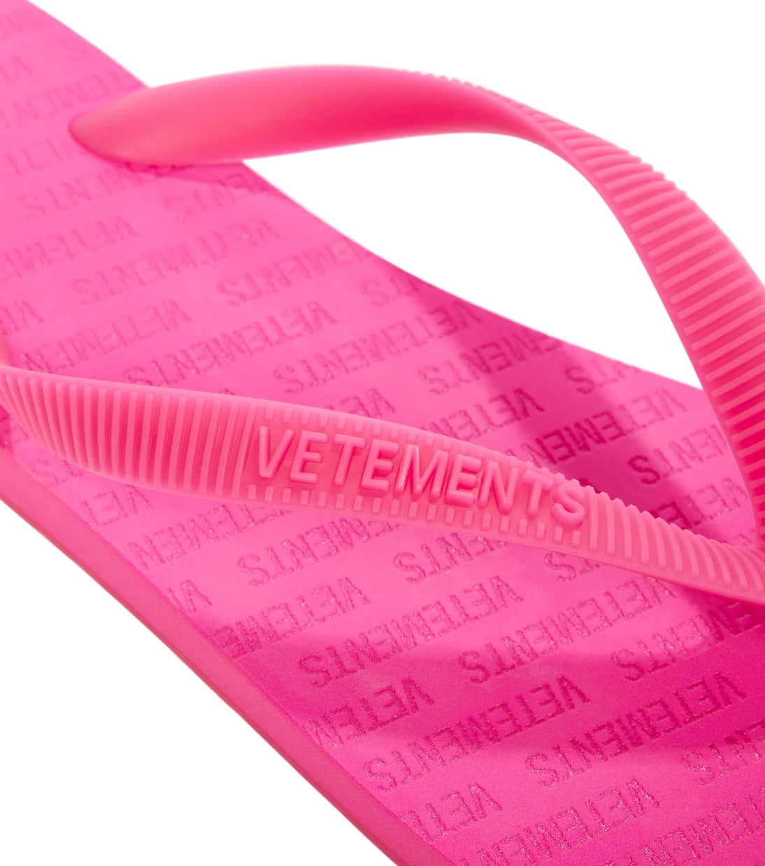 Vetements - Logo thong sandals