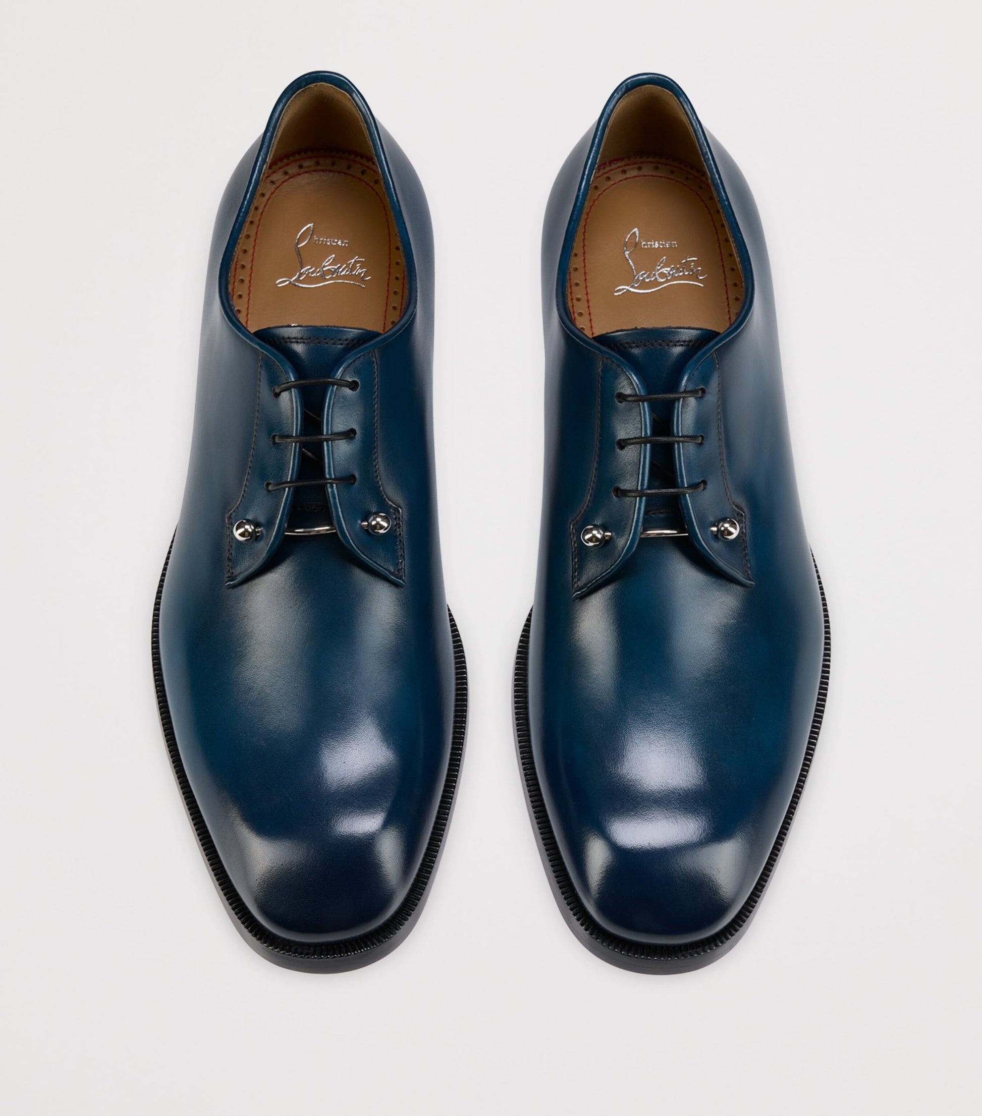 Christian Louboutin Chambeliss Leather Derby Shoes