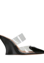 Alaïa Patent Coeur Mules 90