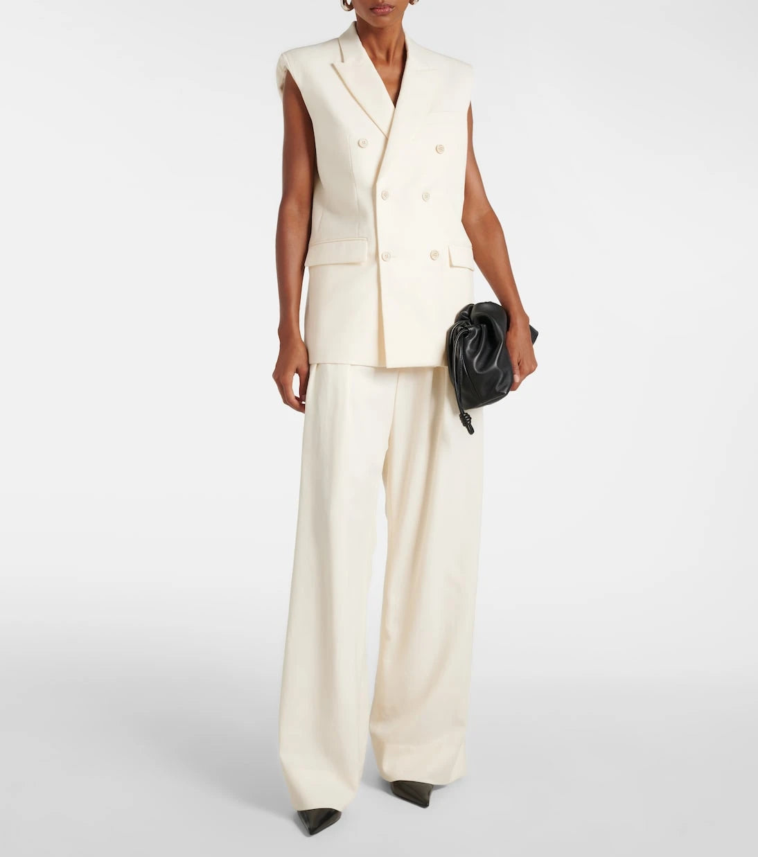 Wardrobe.NYC - Low-rise wide-leg wool pants