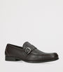 Salvatore Ferragamo Leather Caspian Loafers