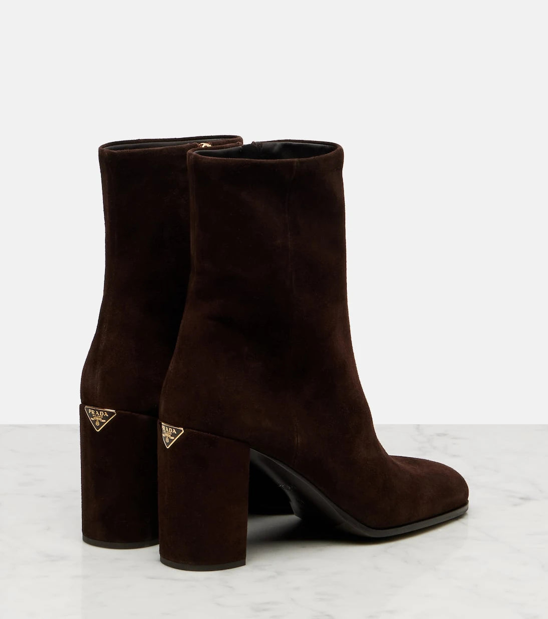 Prada - Suede ankle boots