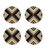 Hestia Set of 4 Geometrique Round Coasters