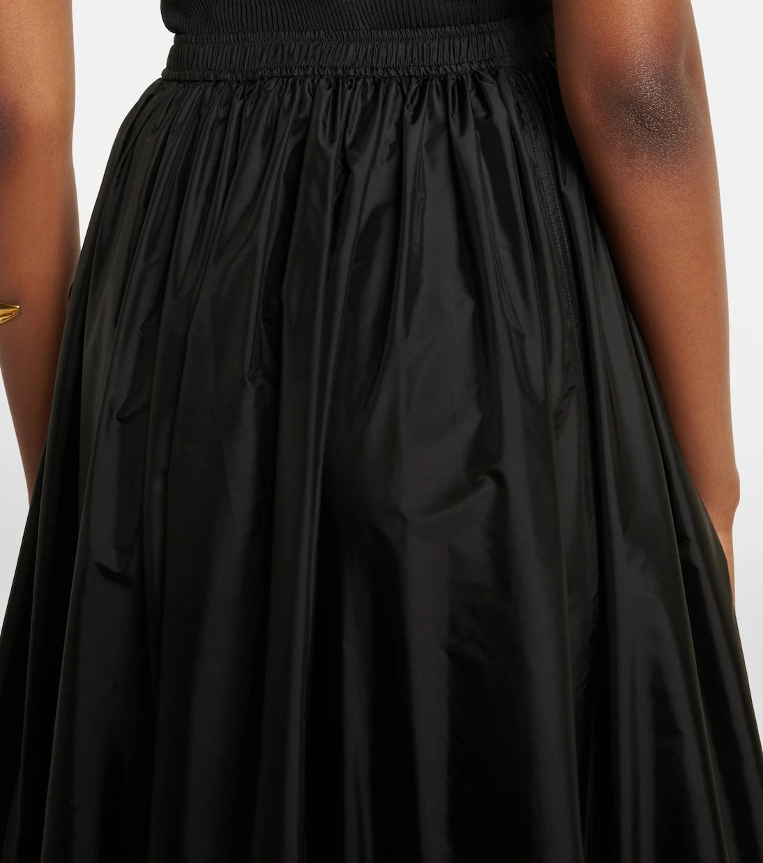 Saint Laurent - Ruffled maxi skirt
