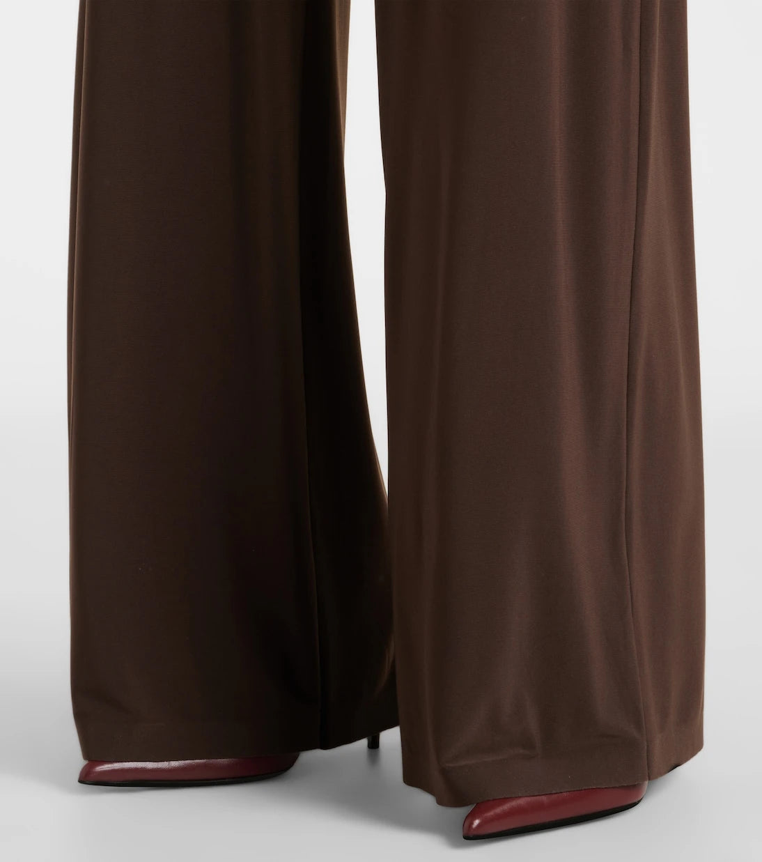 Norma Kamali - Ruched jersey jumpsuit