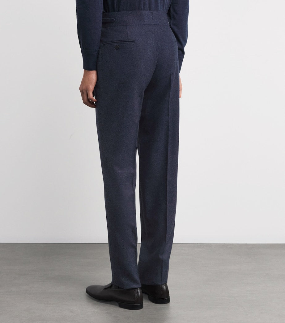 Wool-Cashmere Casalnuovo Trousers