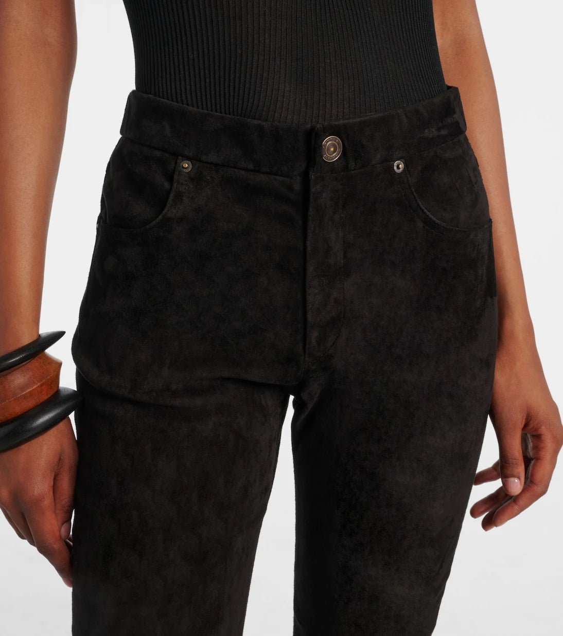 Isabel Marant - Dorothea suede slim pants