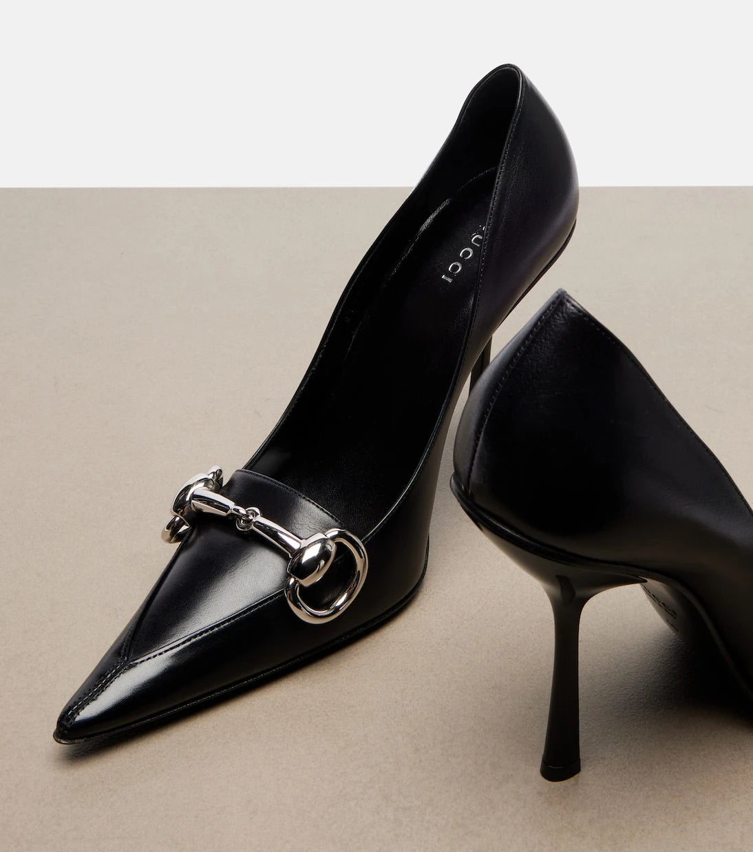 Gucci - Boulevard Horsebit leather pumps