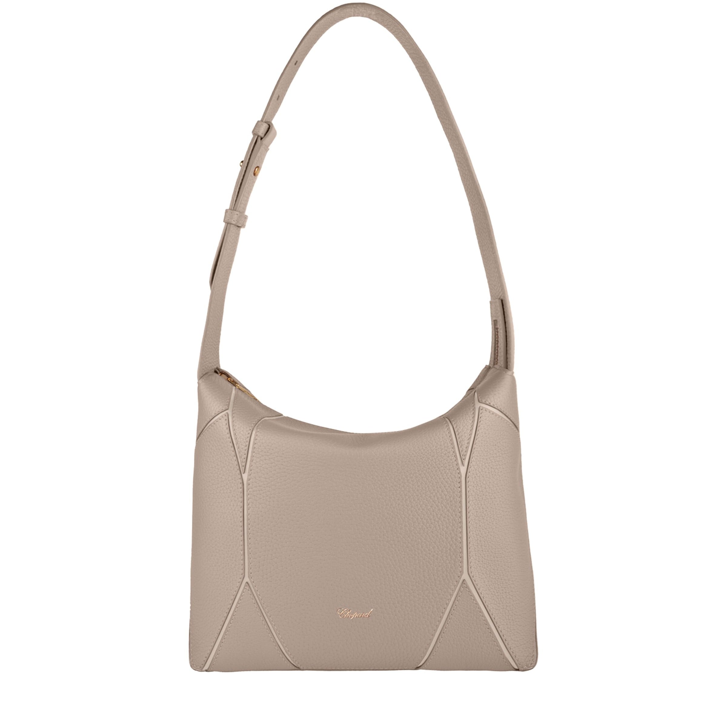 Chopard Grained Calfskin Diamond Shoulder Bag