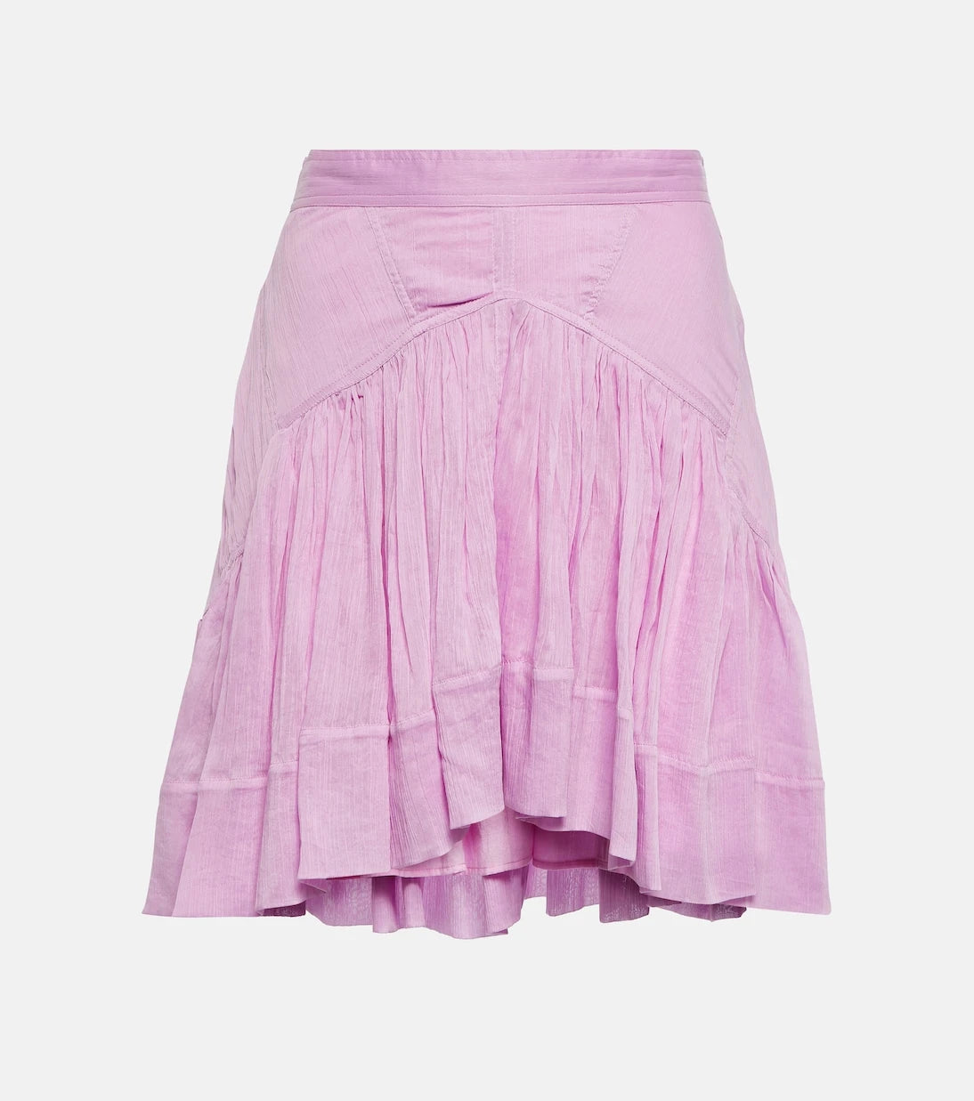 Isabel Marant - Kadavu cotton and silk miniskirt