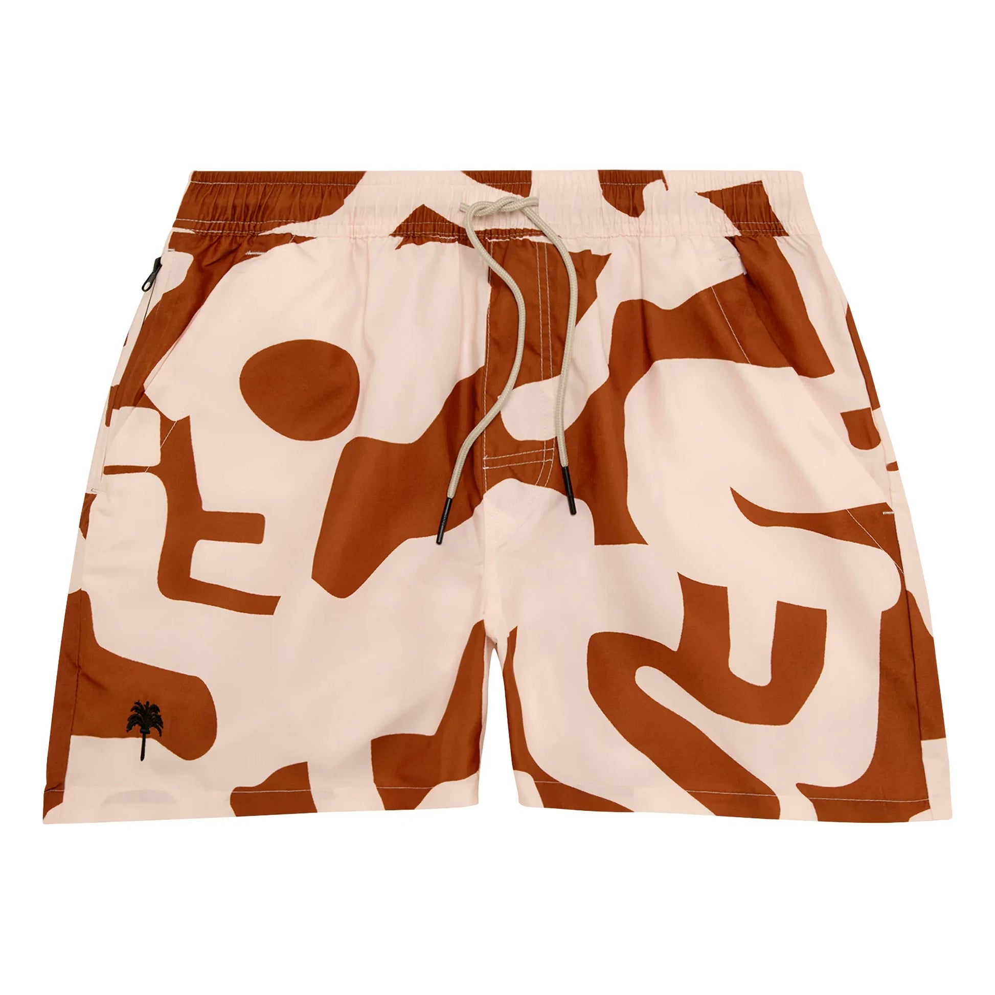 OAS - Russet Puzzlotec Bath Short | Terracotta