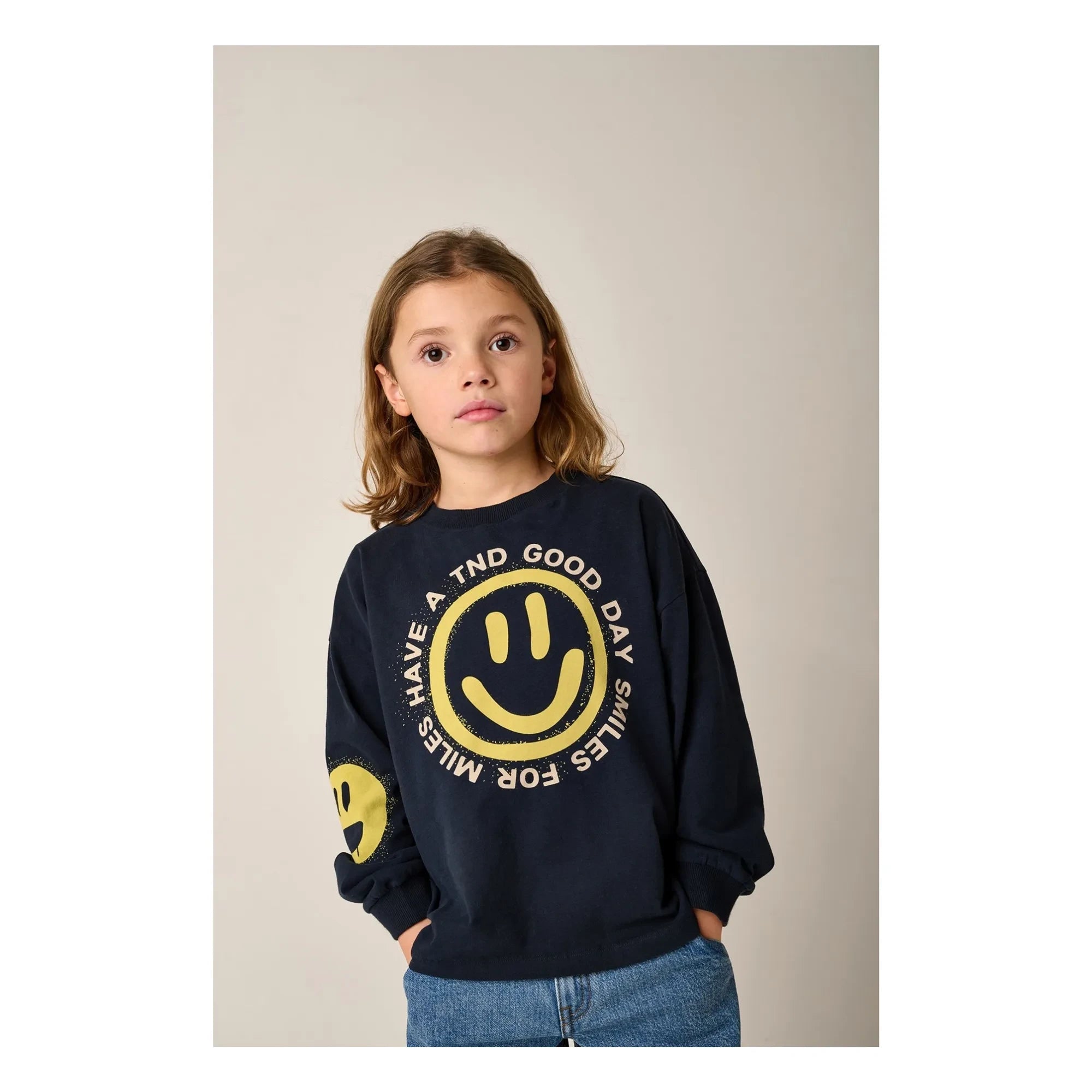 Tumble N'Dry - Neptune organic cotton T-shirt | Dark Blue