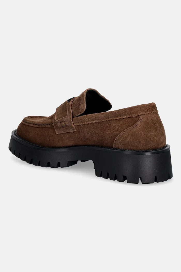 Guess мокасини мъжки от велур GORIZIA