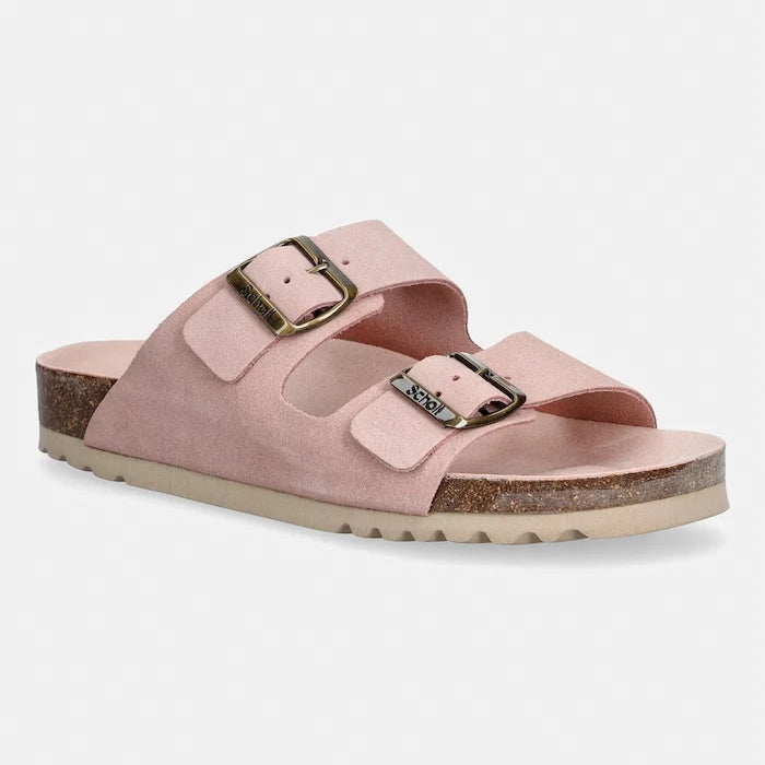 Scholl чехли дамски от велур JOSEPHINE