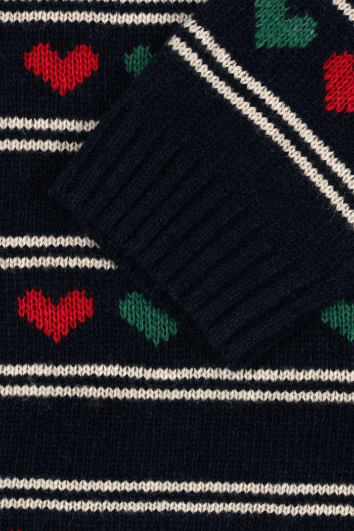 Konges Sløjd BELOU KNIT DRESS Yünlü Çocuk Elbisesi