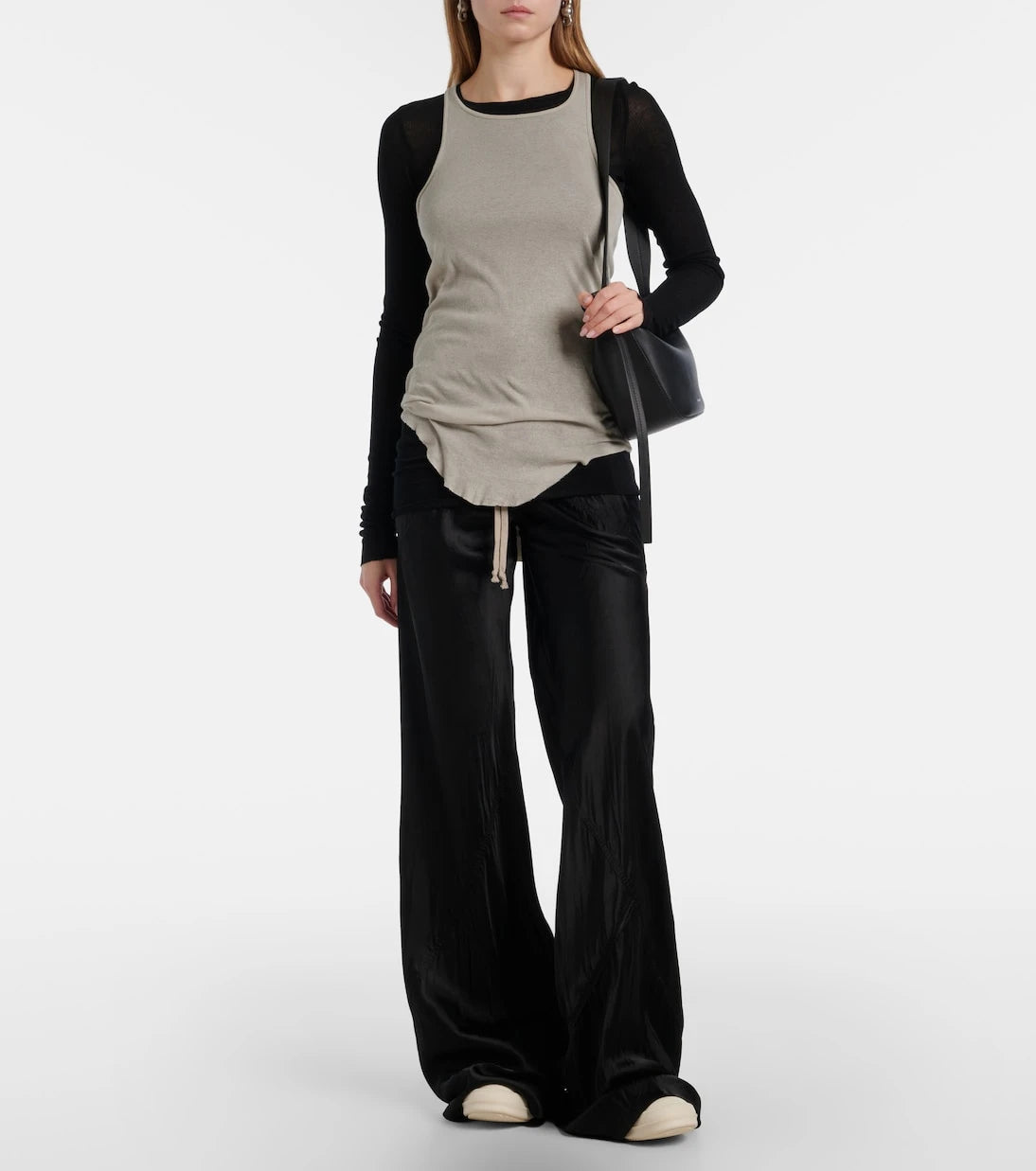 Rick Owens - Jumbolace leather sneakers