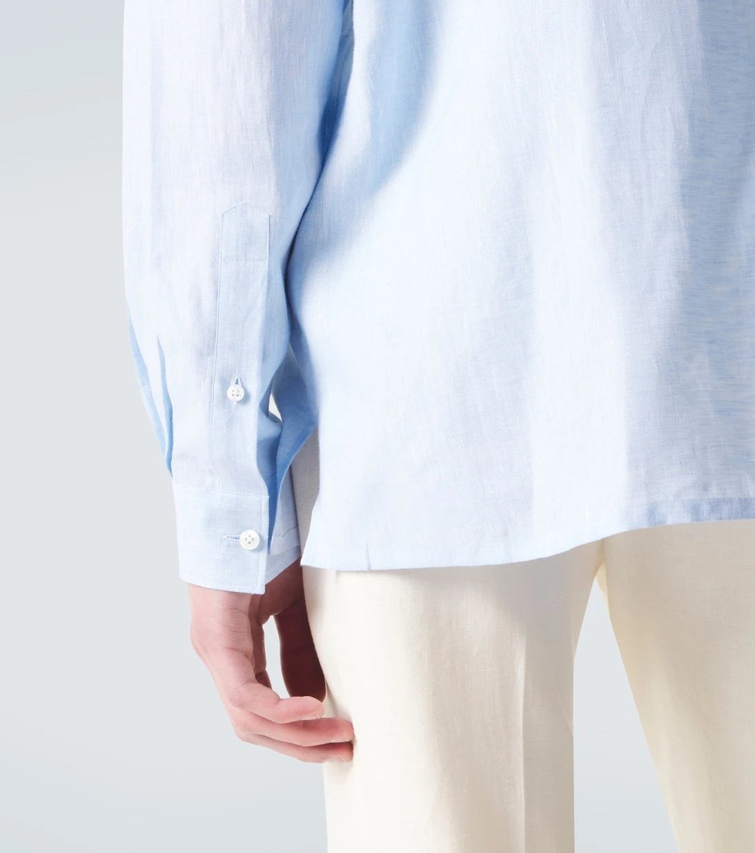 Zegna - Linen chambray shirt