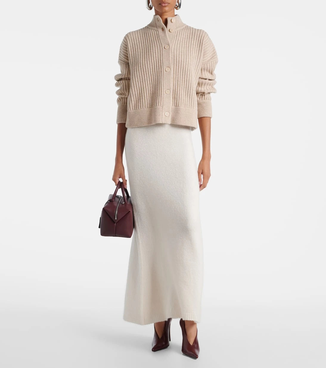 Max Mara - Dorina cashmere-blend maxi skirt