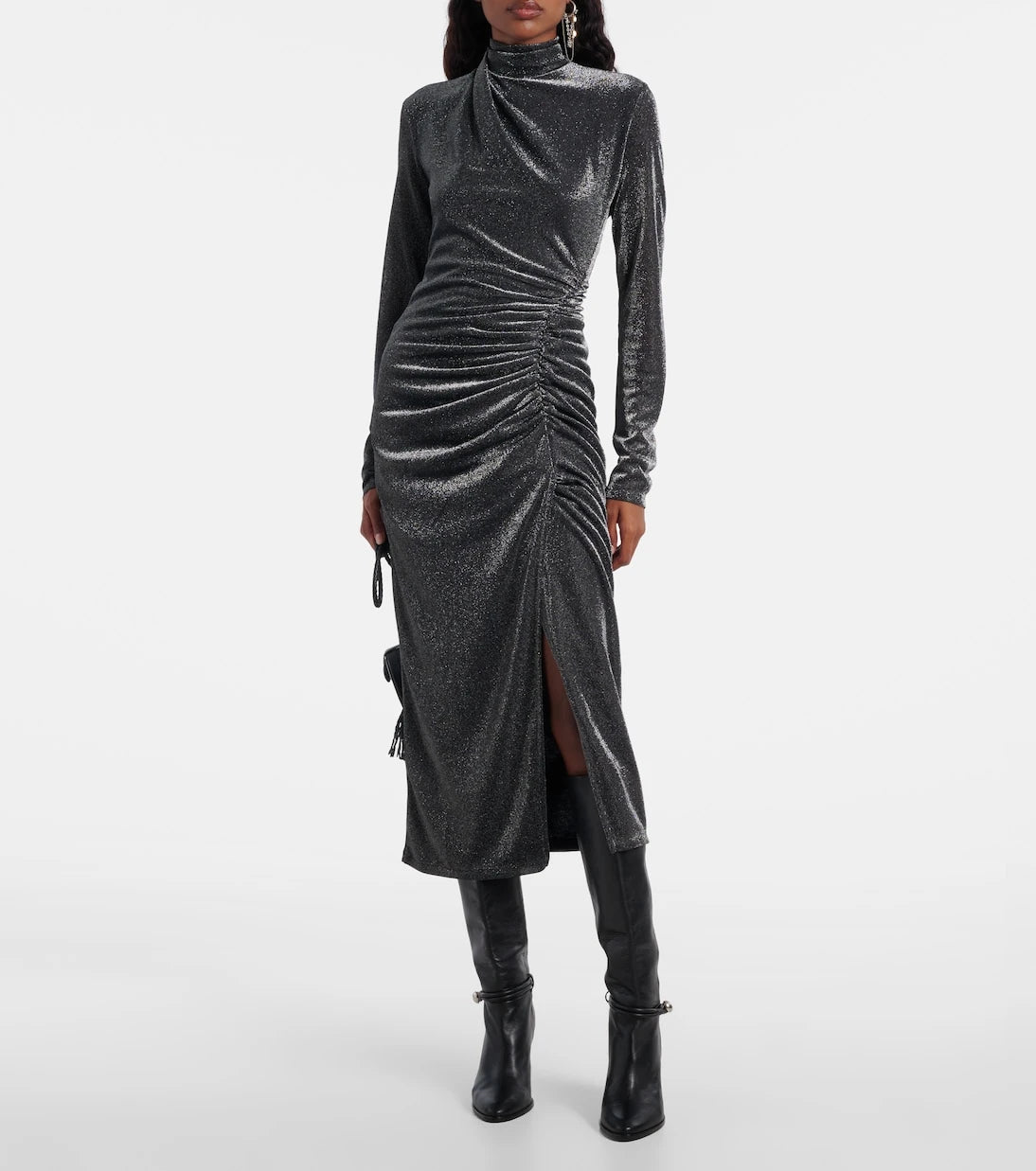 Marant Etoile - Jenisa draped gathered midi dress