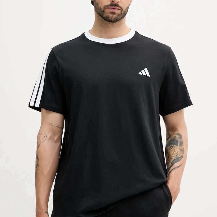 Памучна тениска adidas Essentials 3-stripes